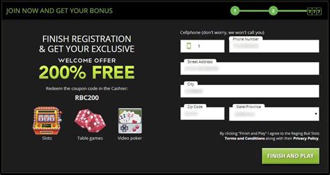 raging bull casino coupon